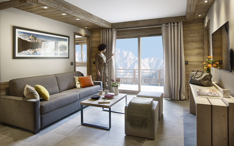 Salle de Bains résidence Chalets Éléna aux Houches - Investir à la montagne dans une résidence secondaire