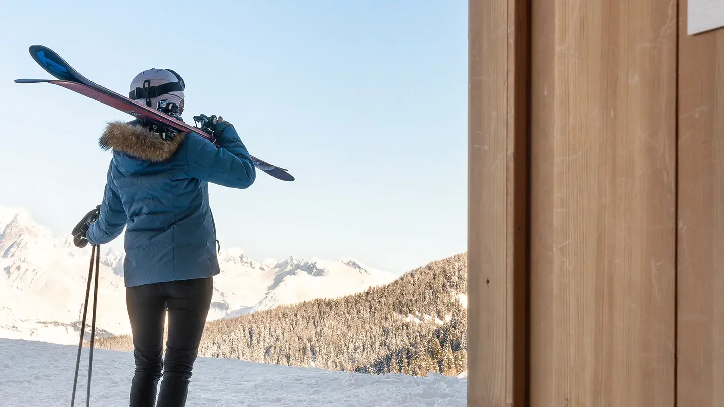 Manaka - La Plagne - Skis aux pieds