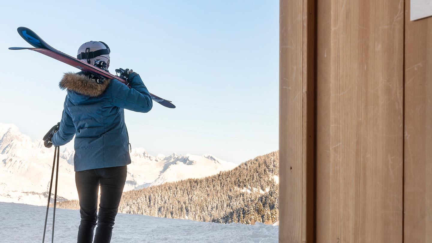Manaka - La Plagne - Skis aux pieds