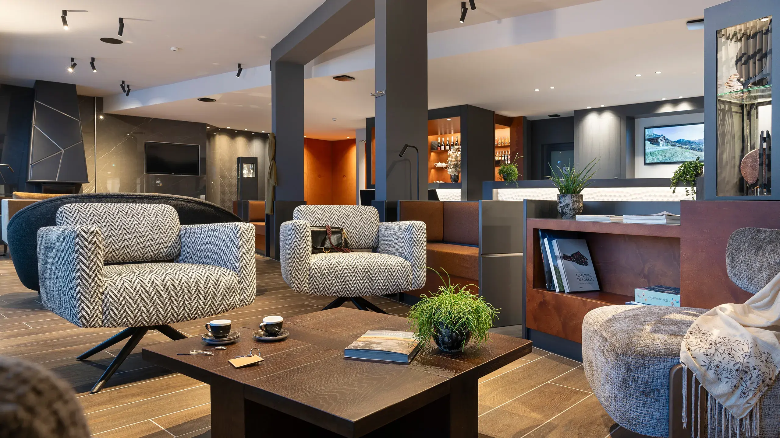 M'Bar de la résidence Chalets Láska aux Contamines-Montjoie