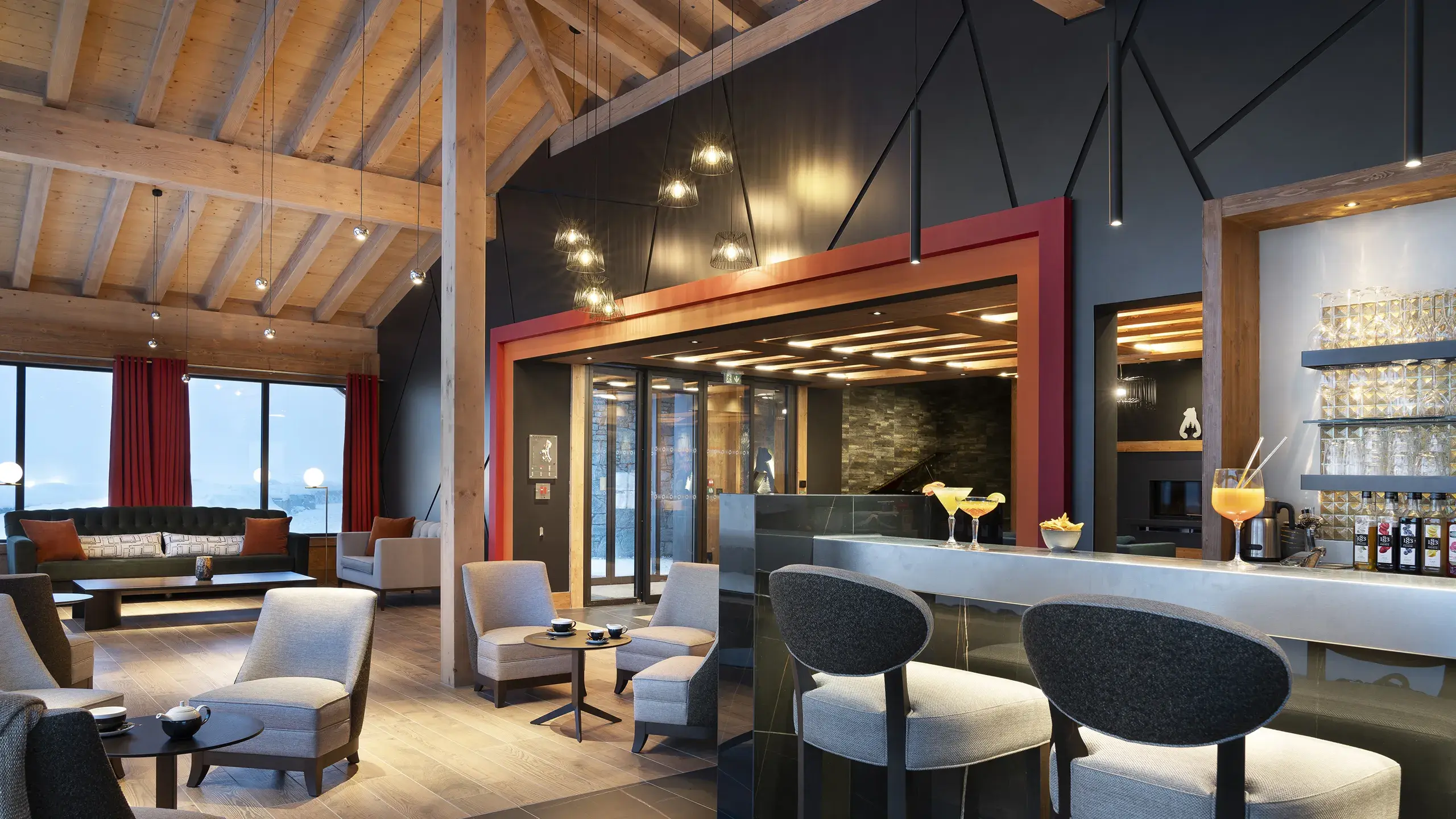 M'Bar du Hameau de l'Ours à Manigod, destination Haute-Savoie