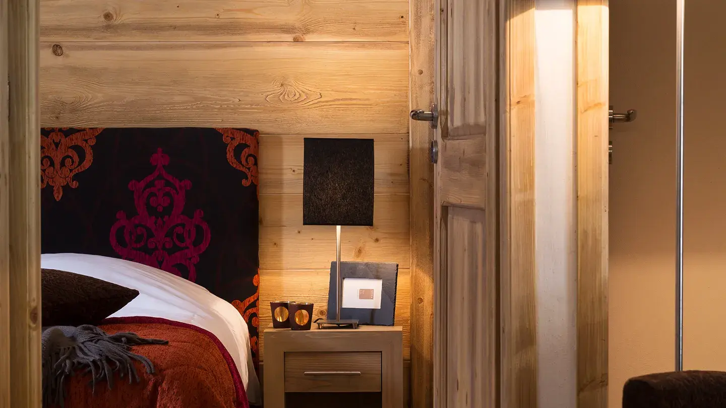 Chambre dans un appartement au sein de la résidence Chalets d'Angèle à Châtel