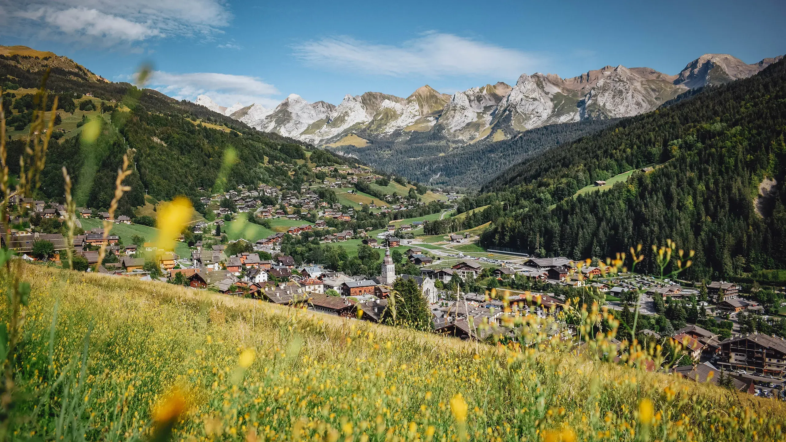 Le Grand-Bornand - Été - Village