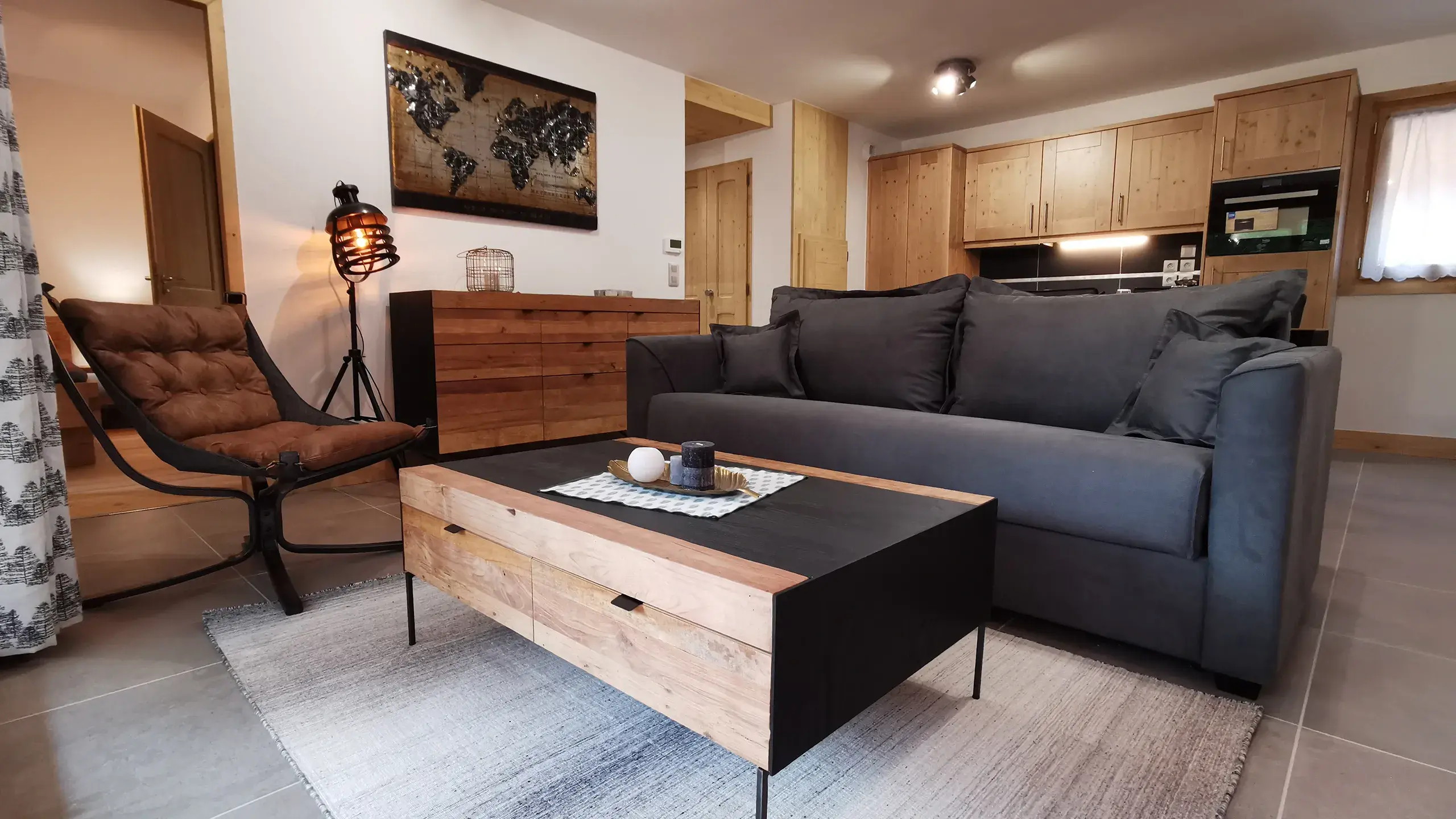 Sainte-Foy-Tarentaise - Votre Appartement - Pièce à vivre