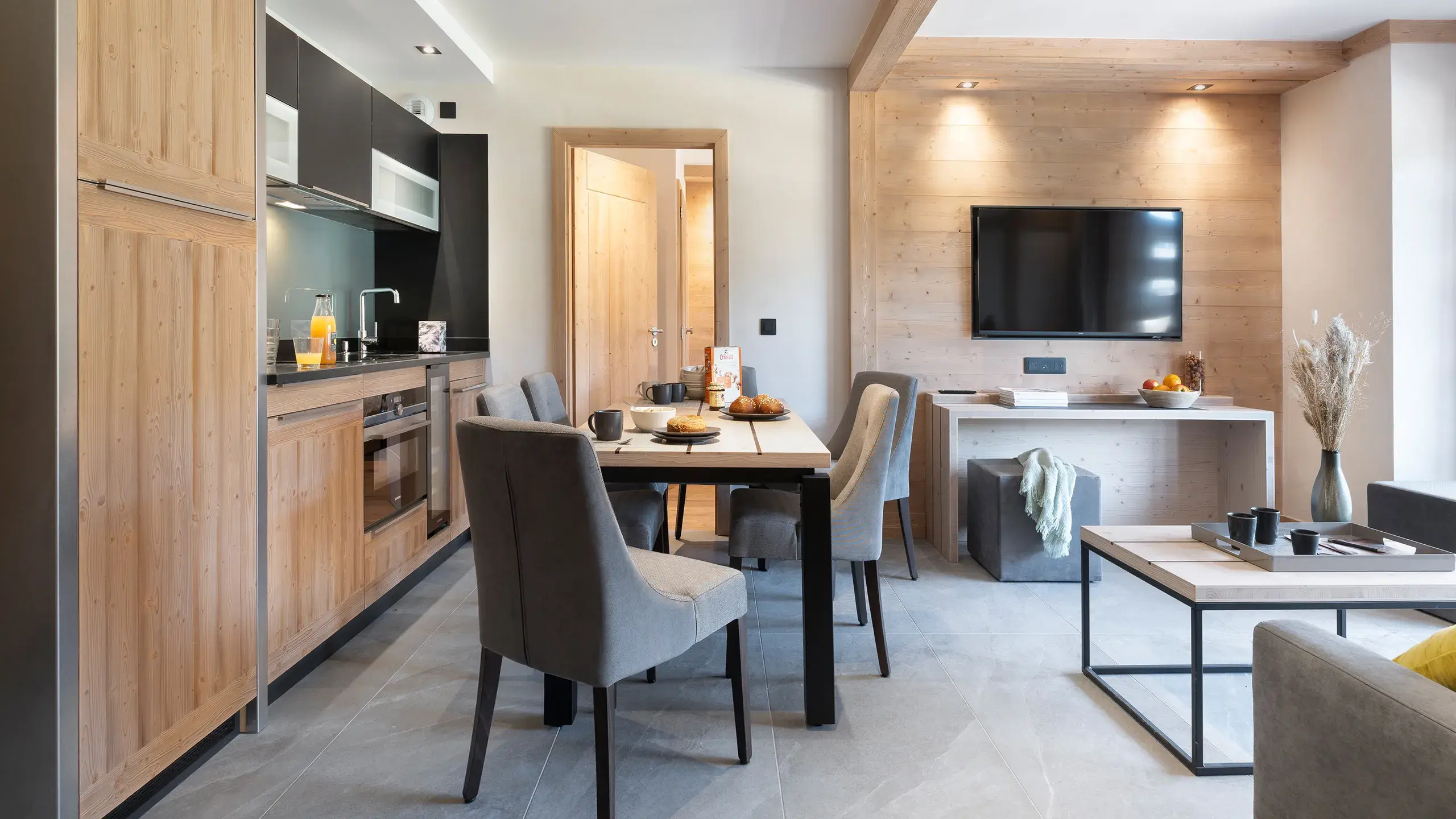 Manigod - Votre Appartement - Pièce à vivre