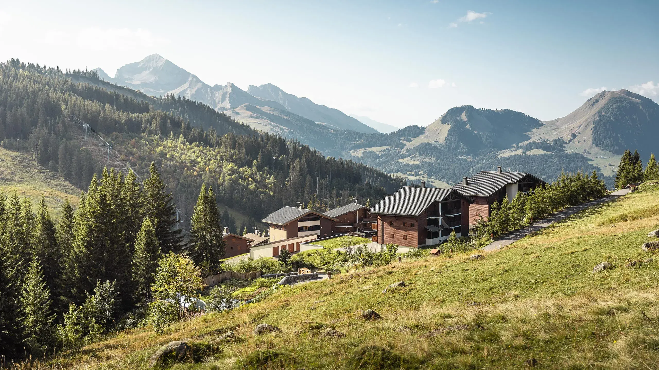 Domaine La Clusaz-Manigod - Été - Hameau