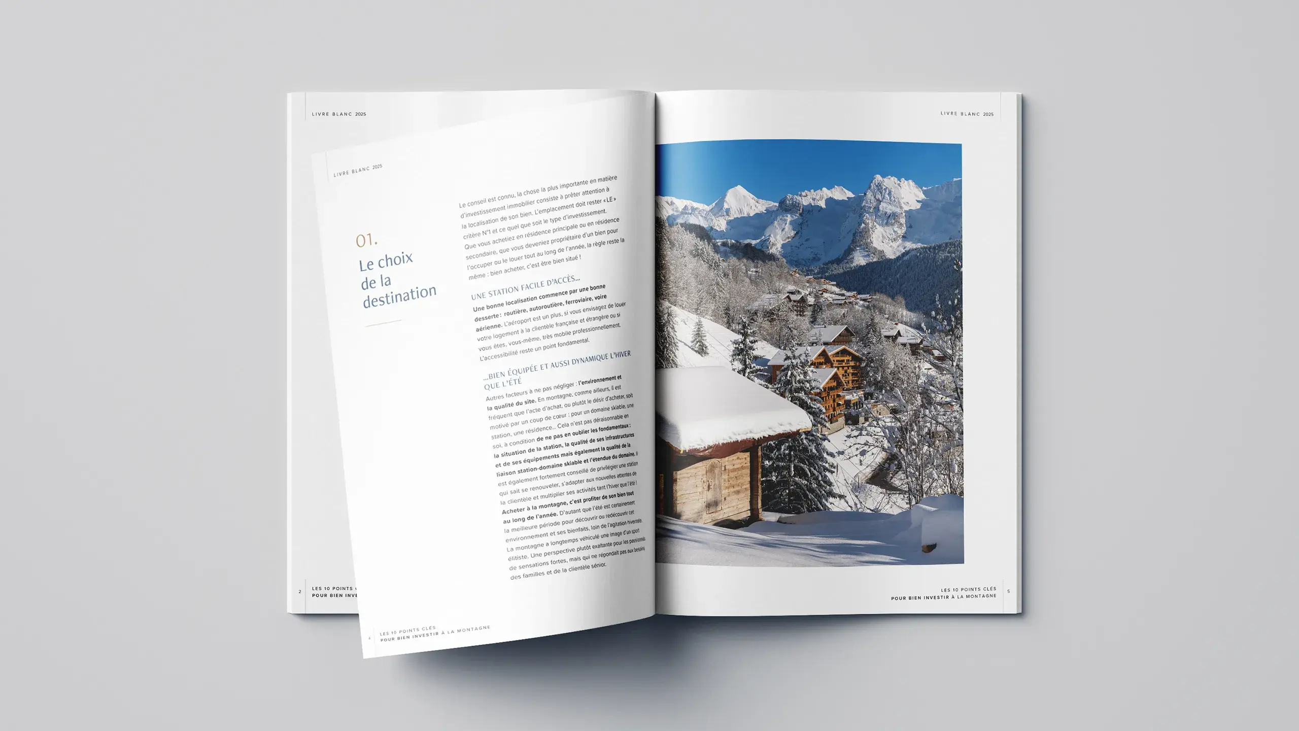 Livre blanc - Les 10 points clés pour bien investir à la montagne