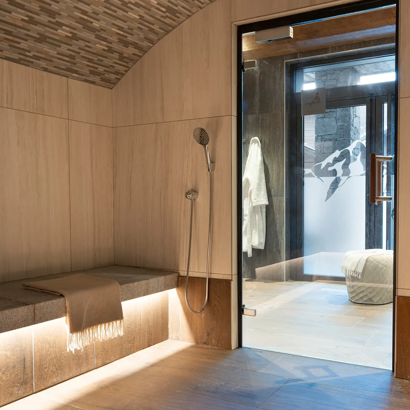 Hammam des Chalets Láska aux Contamines-Montjoie