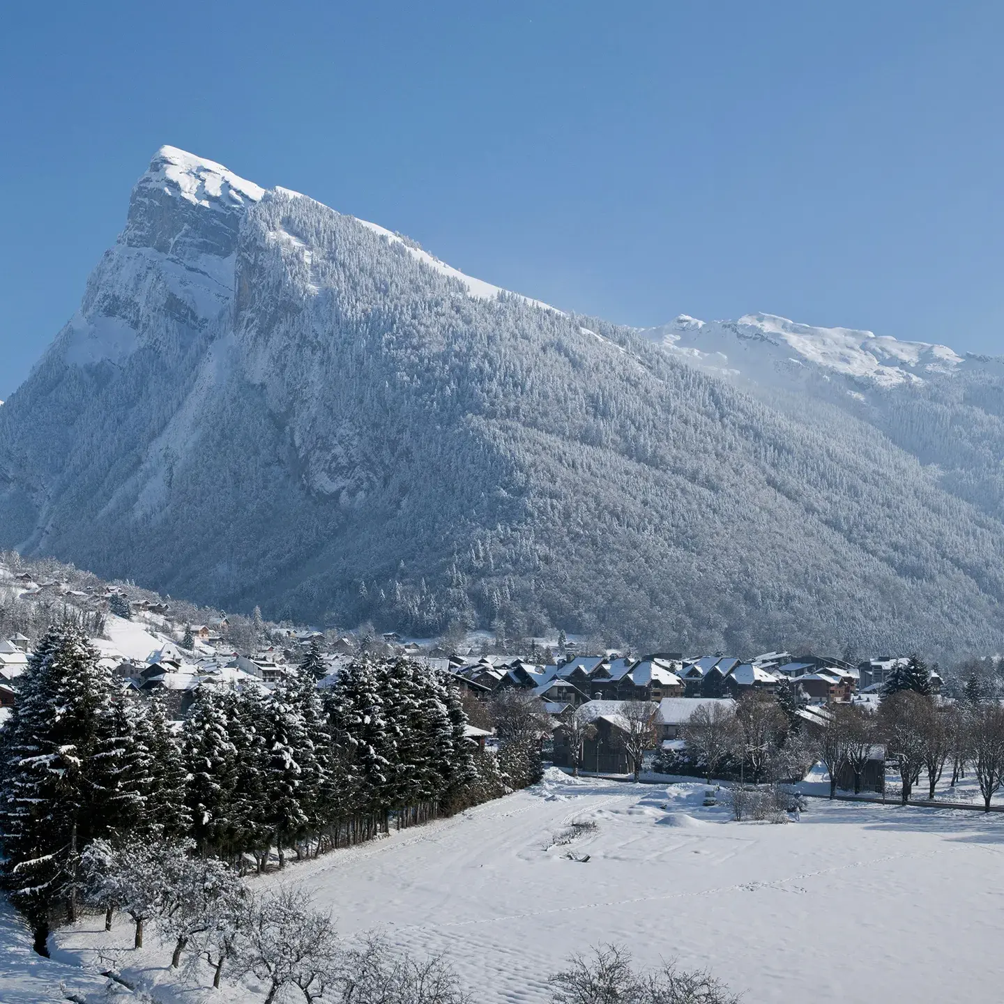 Massif du Giffre - Samoëns - Hiver - Le Criou