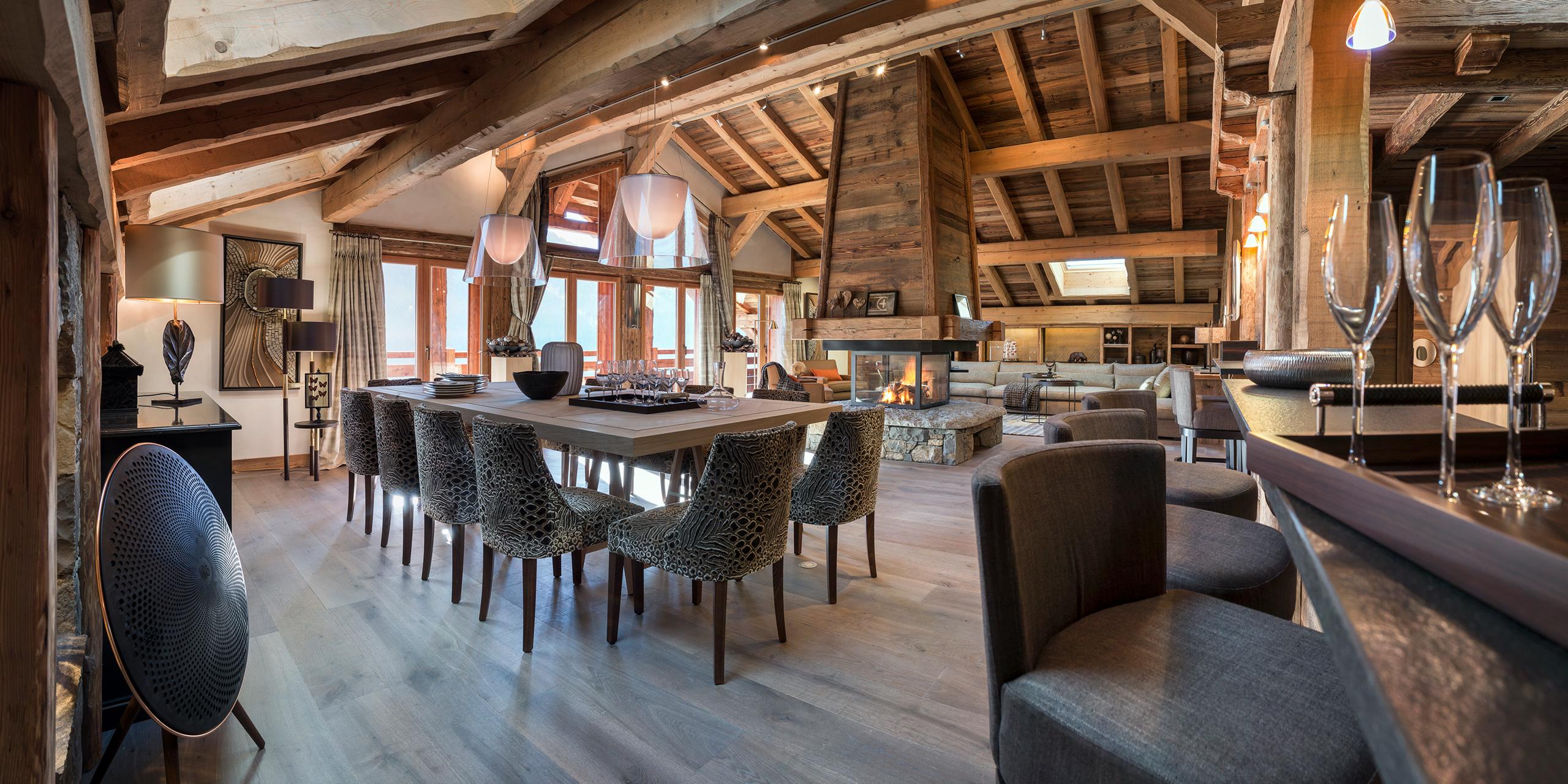 La Ferme de Juliette - Le Grand-Bornand - Été - Pièce à vivre
