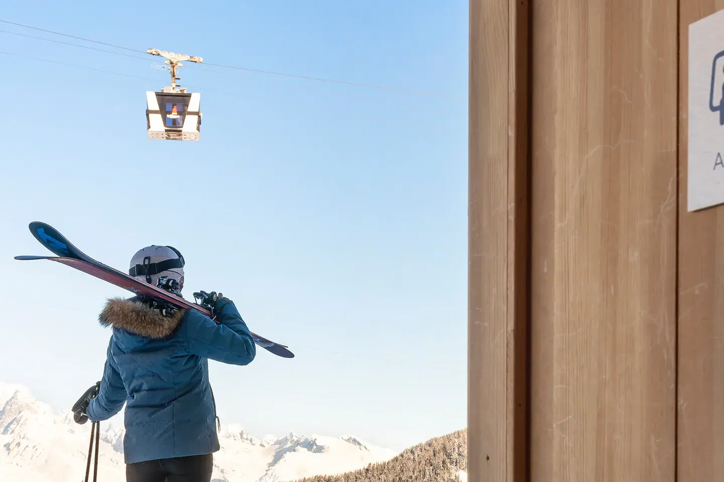 Chalet Anaé - Sainte-Foy-Tarentaise - Skis aux pieds