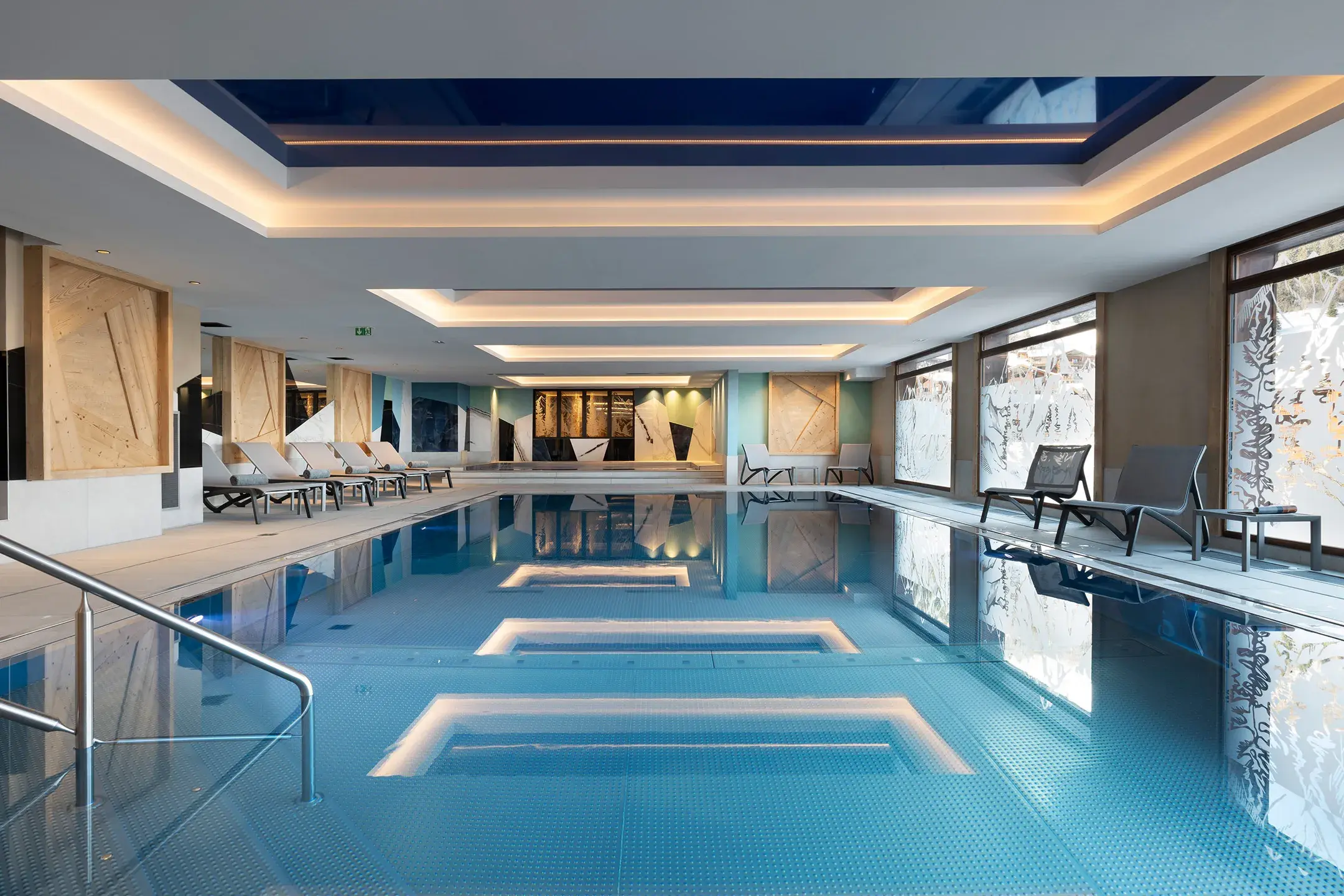 Piscine de la résidence Akoya à Valmorel