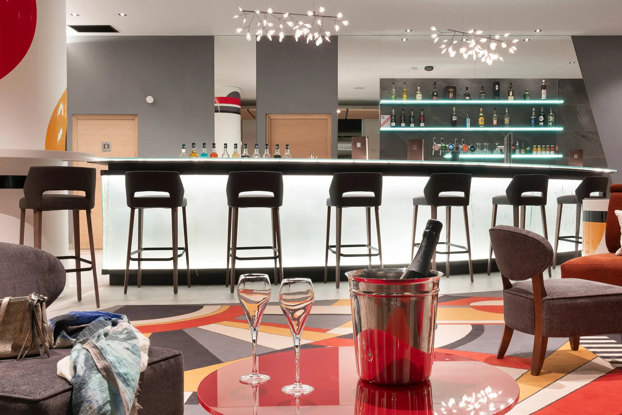 M'Bar de l'hôtel & résidence Alhéna à Flaine