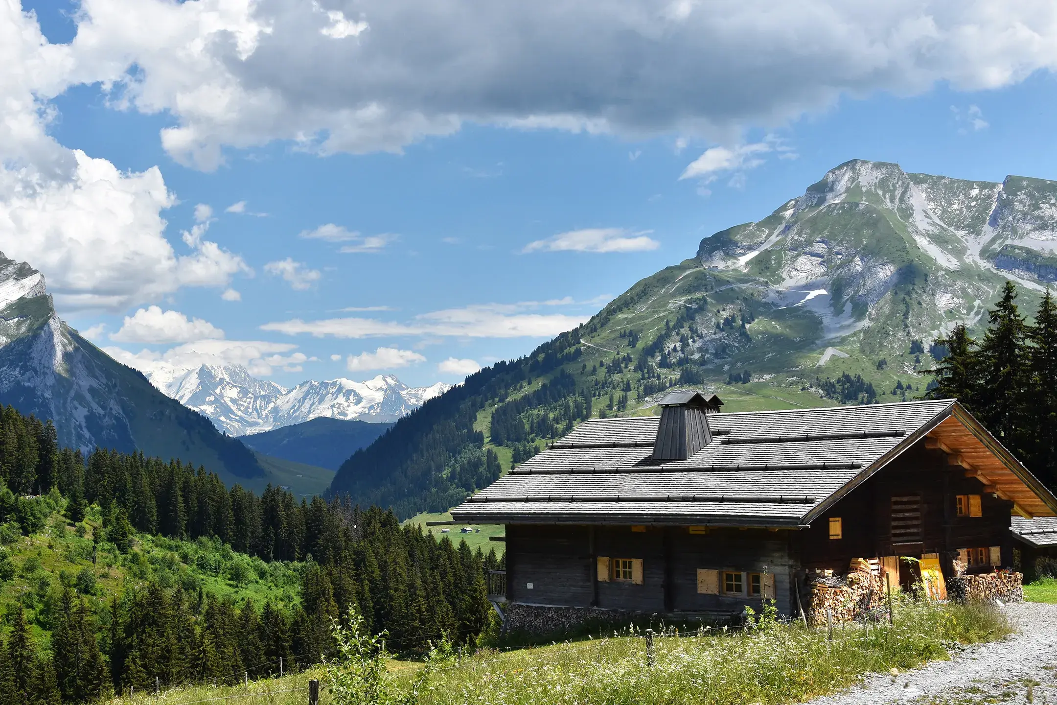 Le Plateau de Beauregard dans le Massif des Aravis