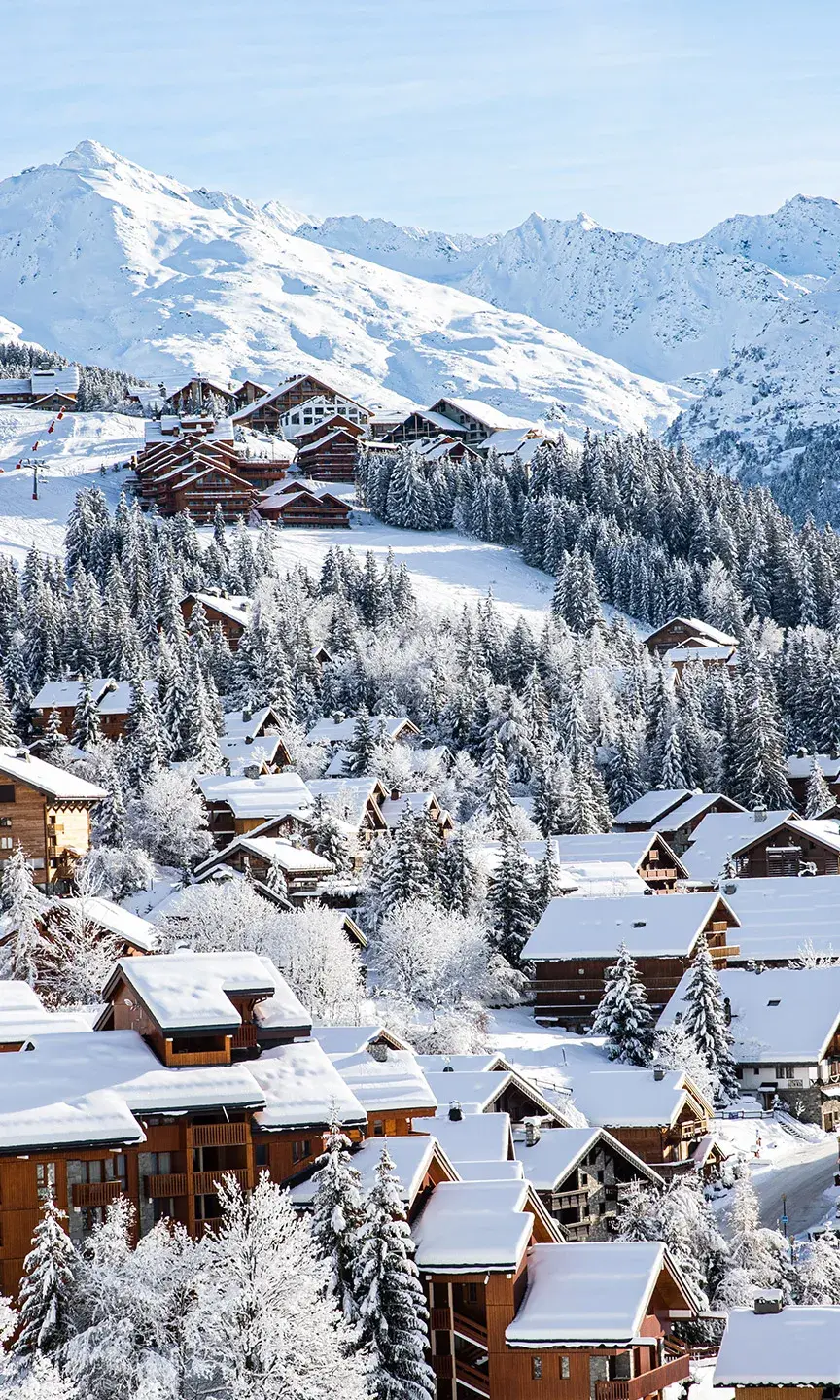 Méribel - Hiver - Village