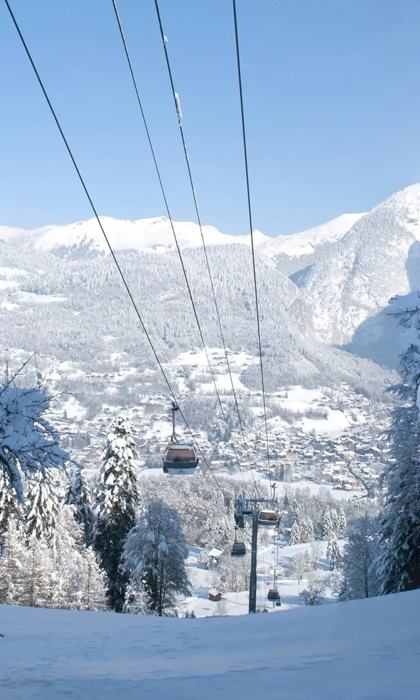 Le Grand Massif - Samoëns - Hiver - Télécabine