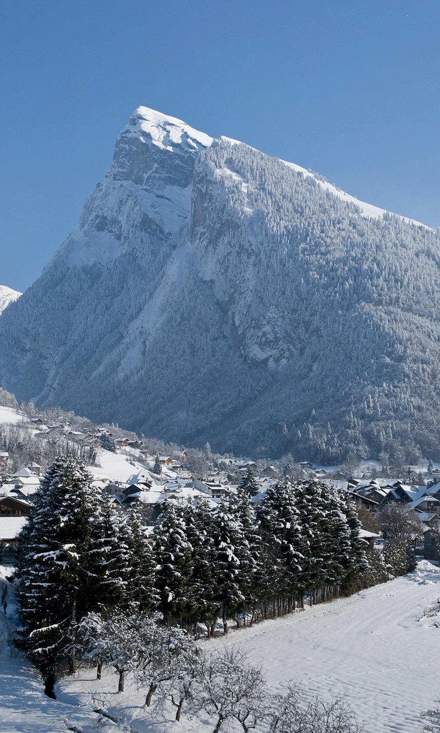 Massif du Giffre - Samoëns - Hiver - Le Criou