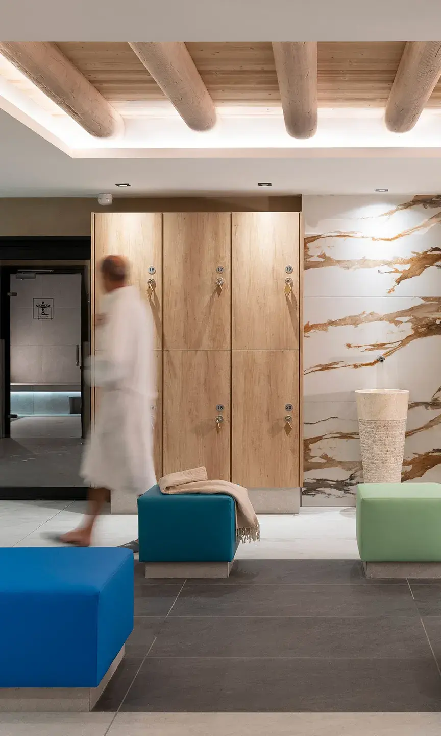 Akoya - Valmorel - Espace bien-être - Vestiaire