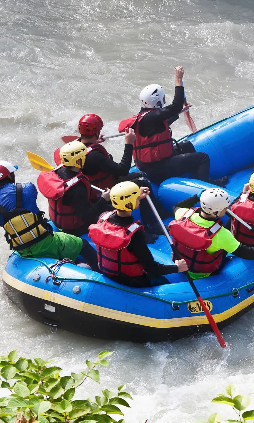 Activités été à la montagne - Rafting