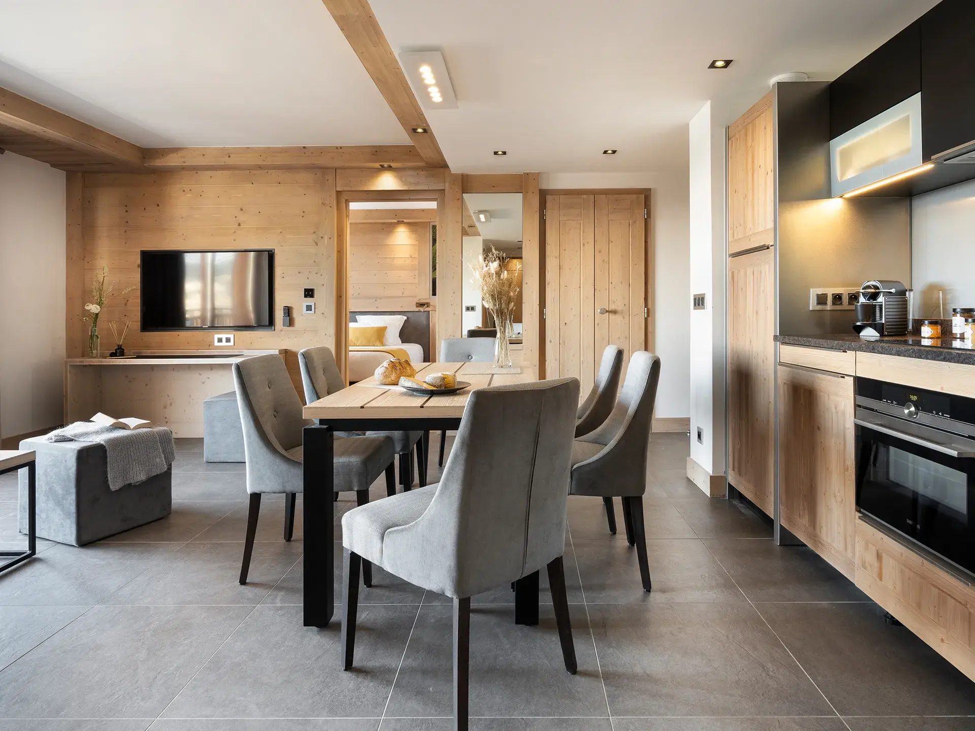 Manaka - La Plagne - Pour votre confort - Pièce à vivre - Chambre