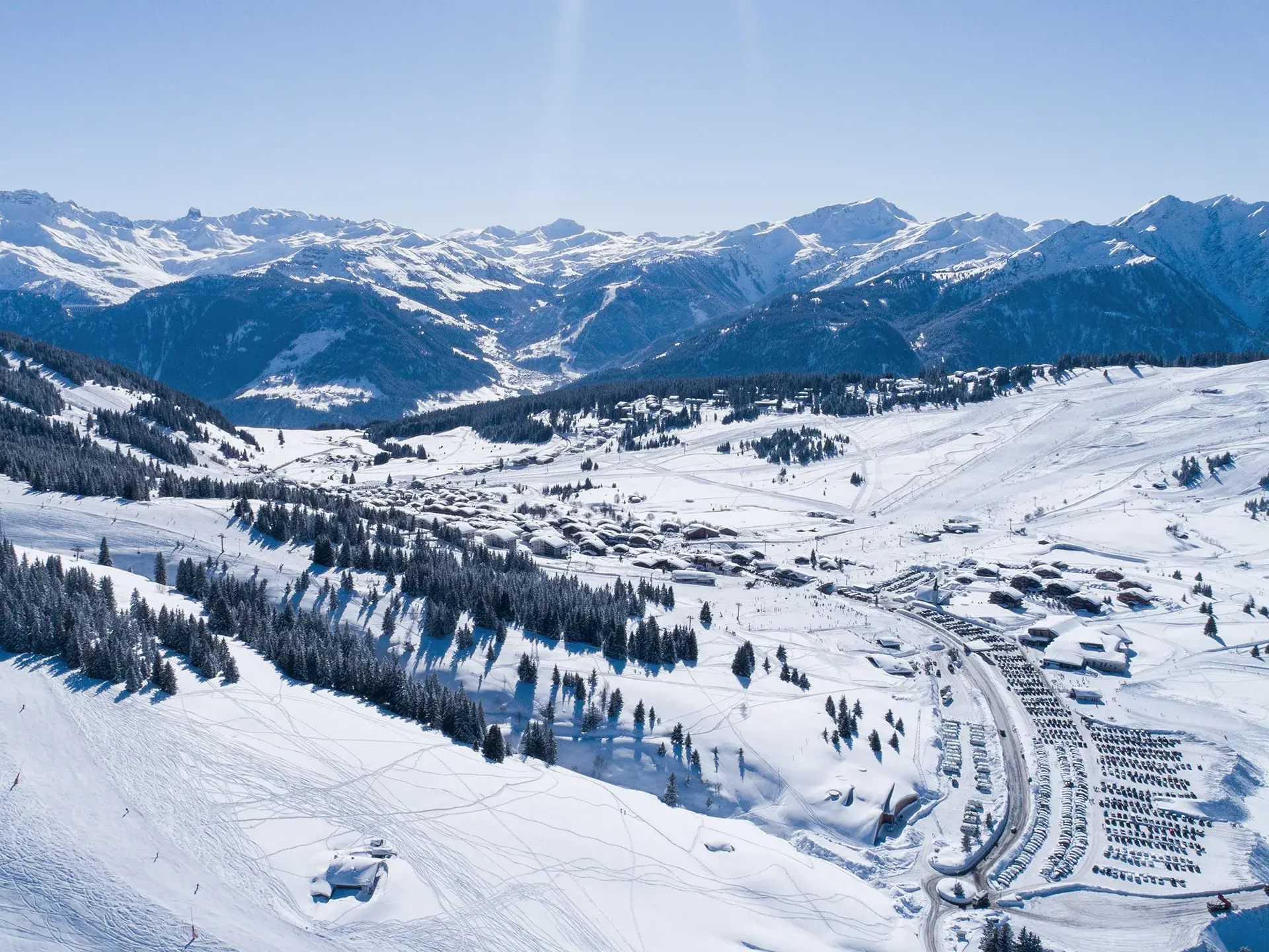 Domaine skiable des Saisies, destination Espace Diamant en Savoie
