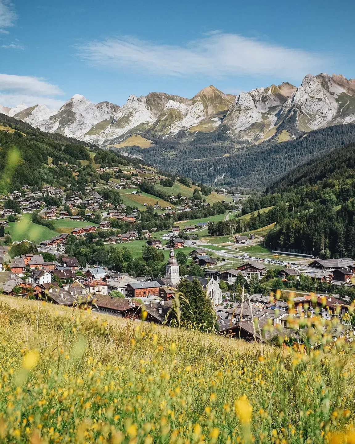 Le Grand-Bornand - Été - Village