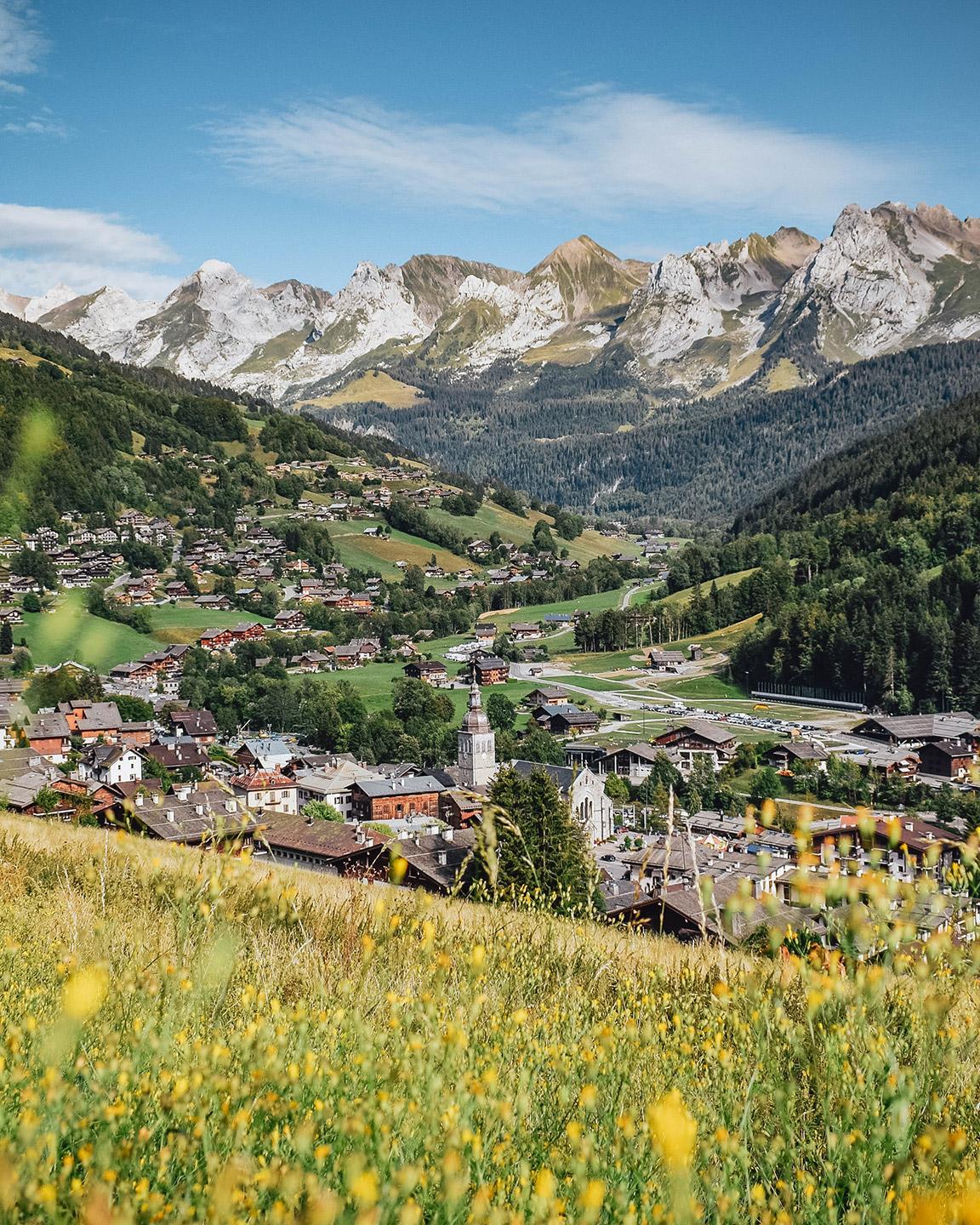 Le Grand-Bornand - Été - Village