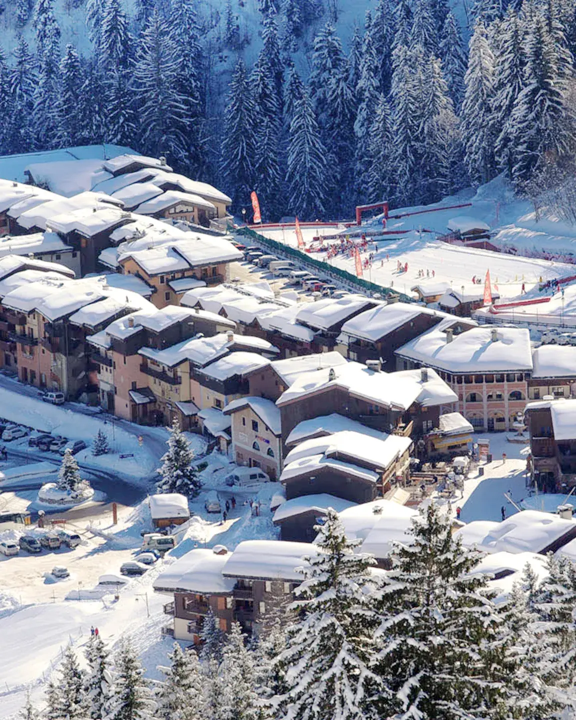 Valmorel - Centre station