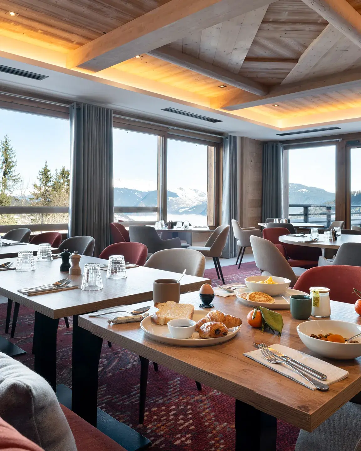 Akoya - Valmorel - Salle petit-déjeuner