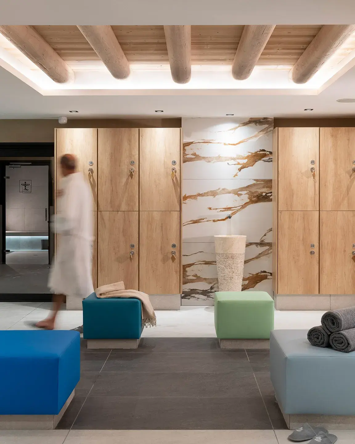 Akoya - Valmorel - Espace bien-être - Vestiaire