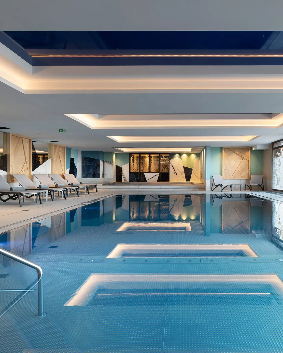 Piscine de la résidence Akoya à Valmorel