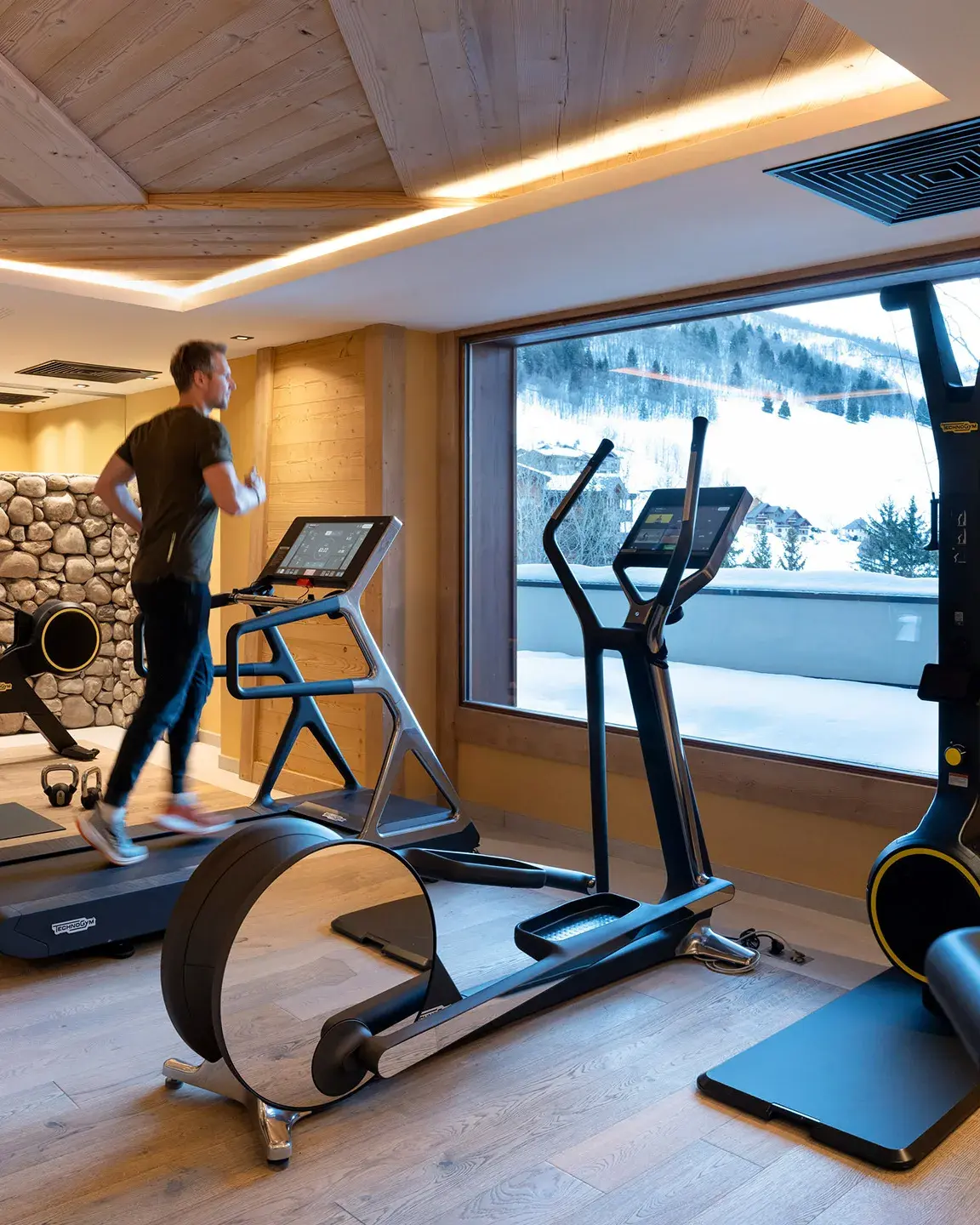 Salle de fitness - Spa Montagnes du Monde® - Résidence Akoya à Valmorel