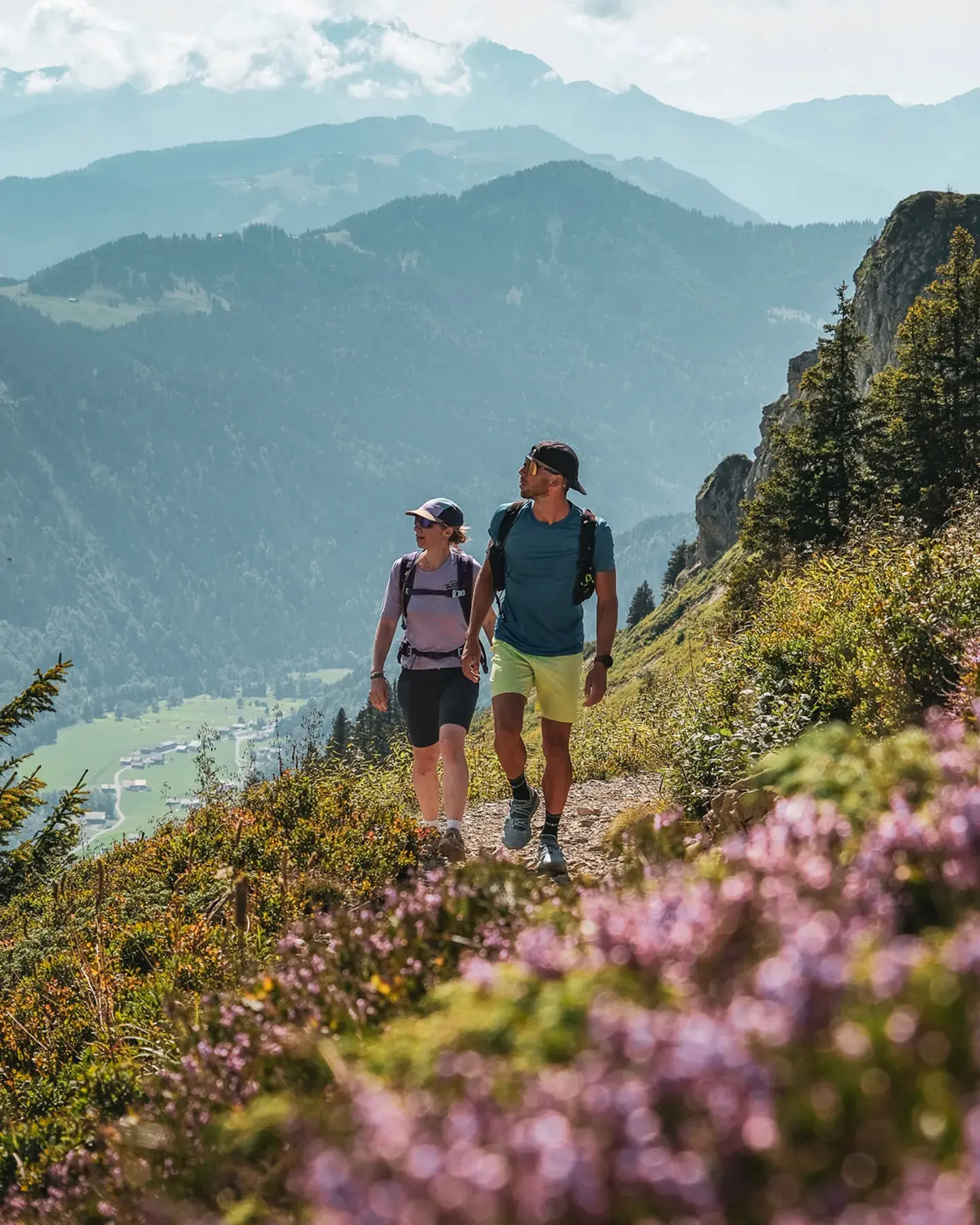 Aravis - Été - Randonnée en couple