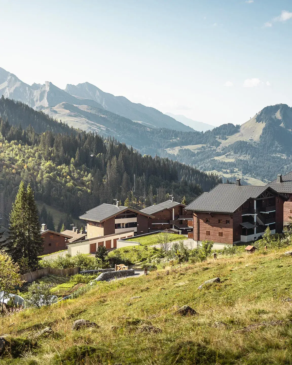 Domaine La Clusaz-Manigod - Été - Hameau