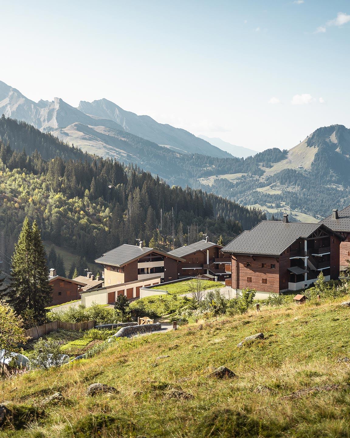 Domaine La Clusaz-Manigod - Été - Hameau
