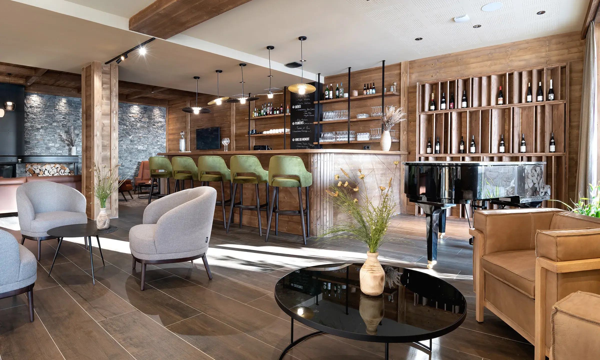 Le M'Bar des Chalets de Joy au Grand-Bornand, dans le Massif des Aravis