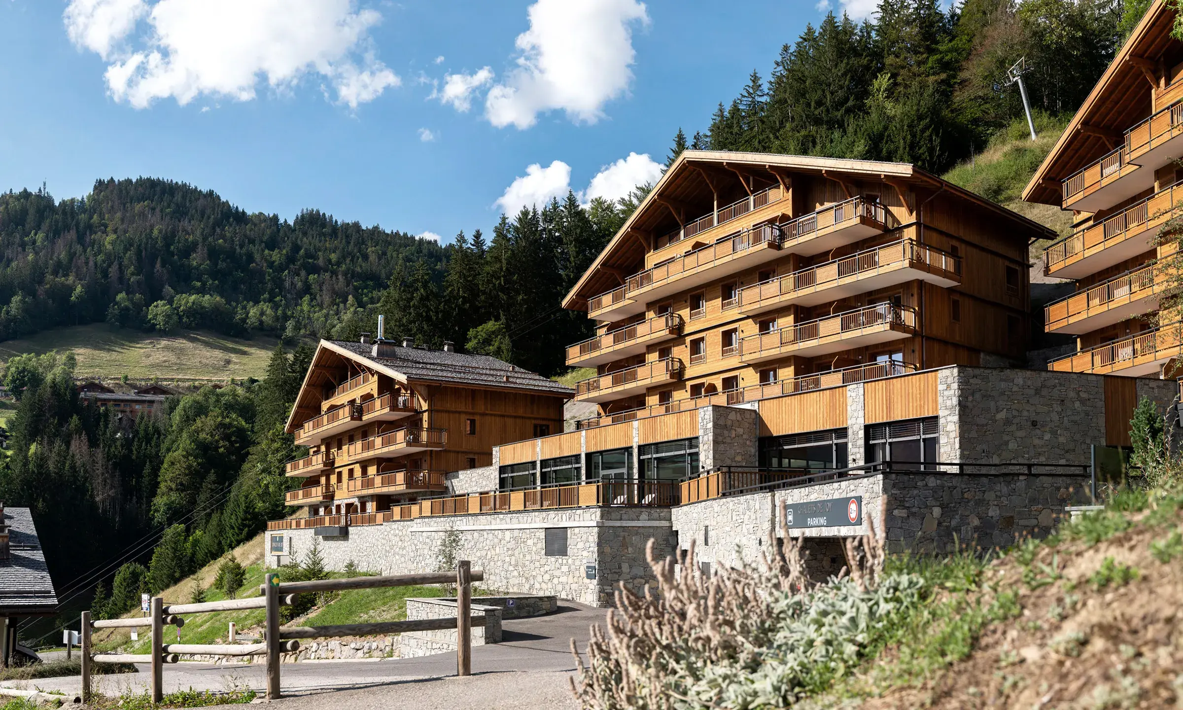 Chalets de Joy - Le Grand Bornand - Exterieur - ©Studio Bergoend 