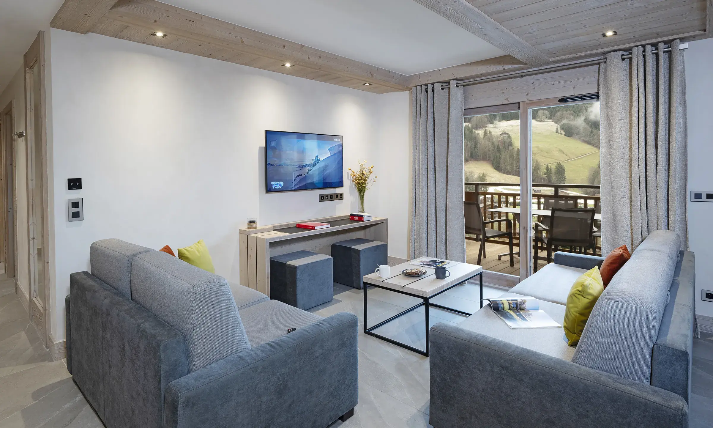 Appartement Chalets de Joy - Salon