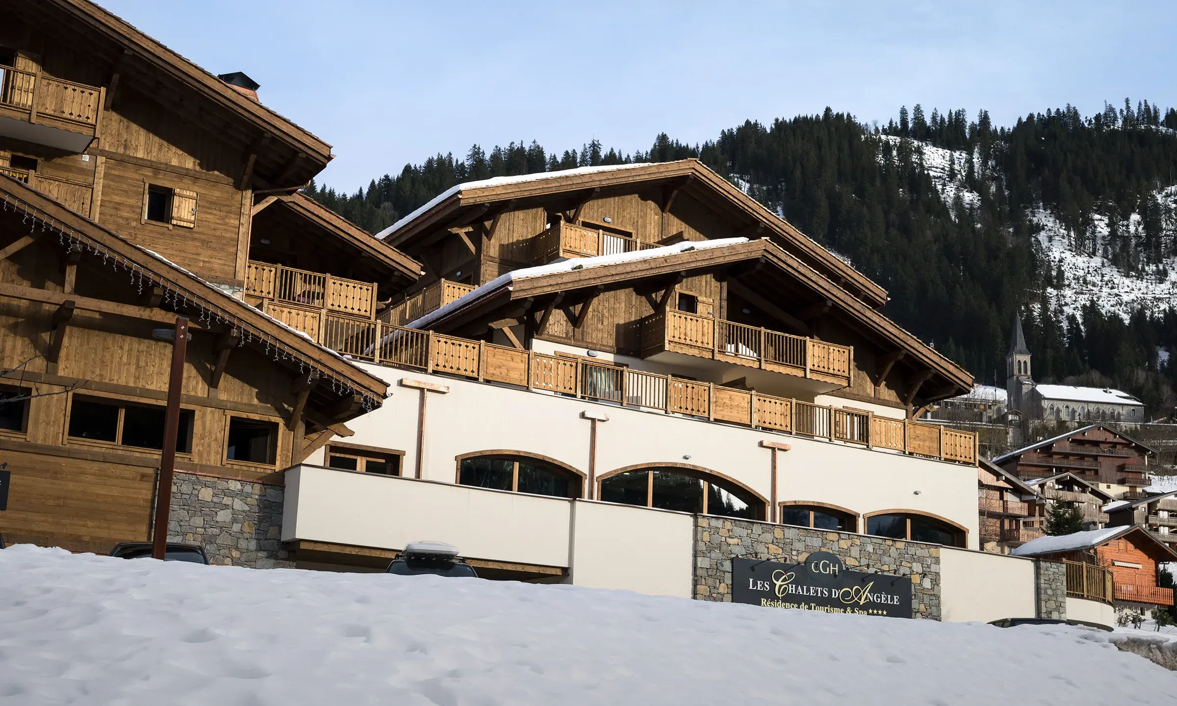 Chalets d'Angèle - Châtel - Hiver - Extérieur