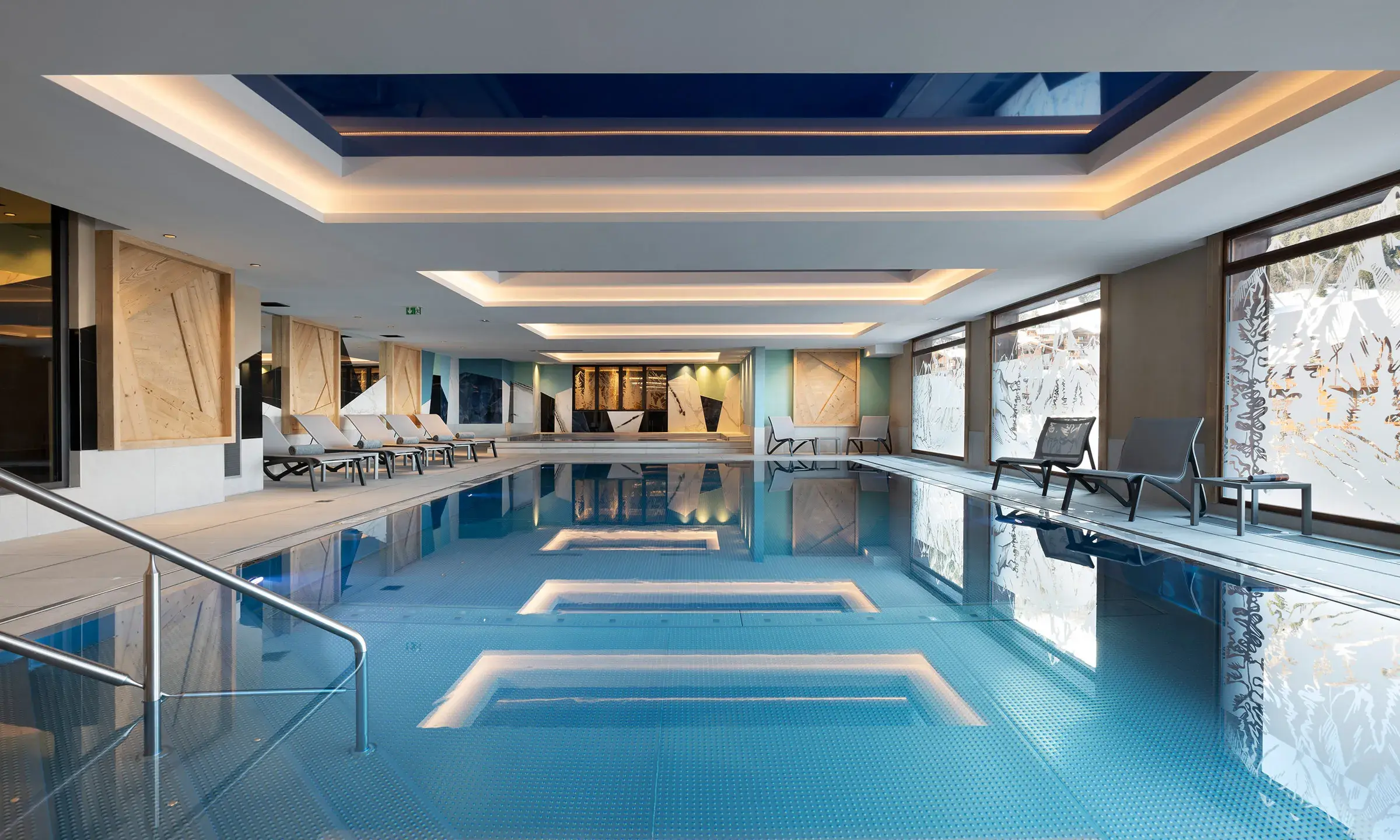 Piscine de la résidence Akoya à Valmorel