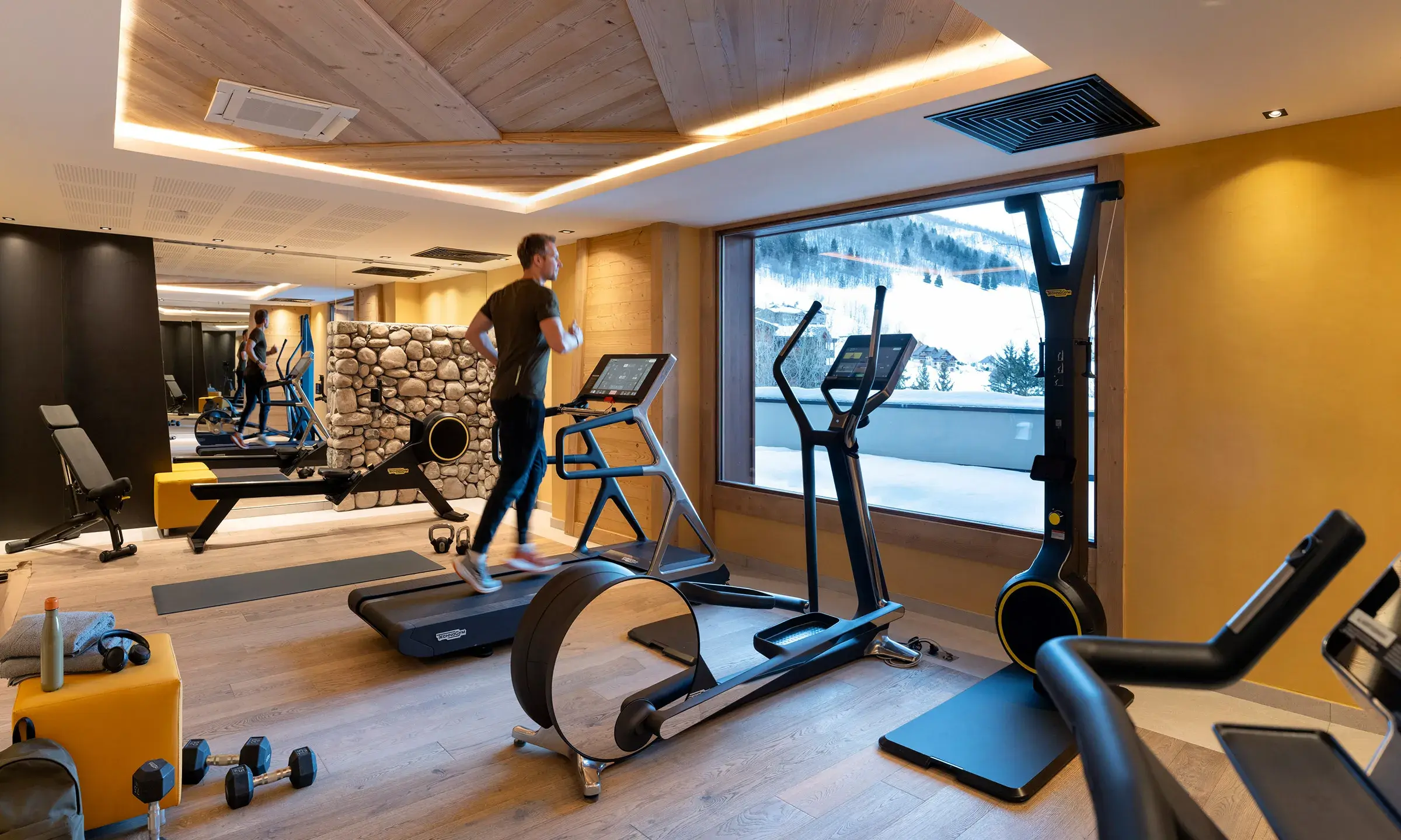 Salle de fitness - Spa Montagnes du Monde® - Résidence Akoya à Valmorel