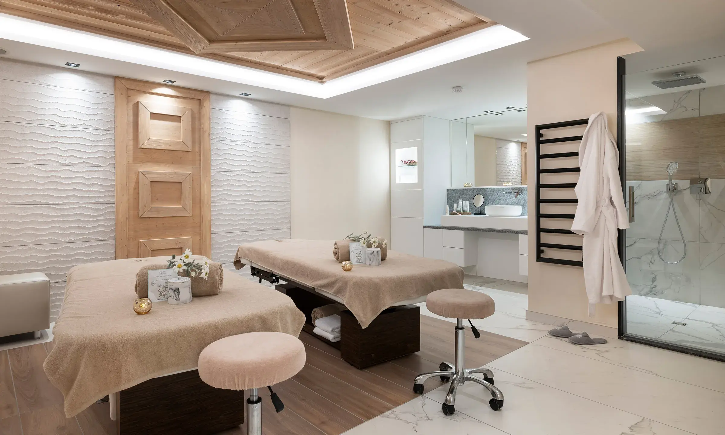 Salle de soins - Spa Montagnes du Monde® - Résidence Akoya