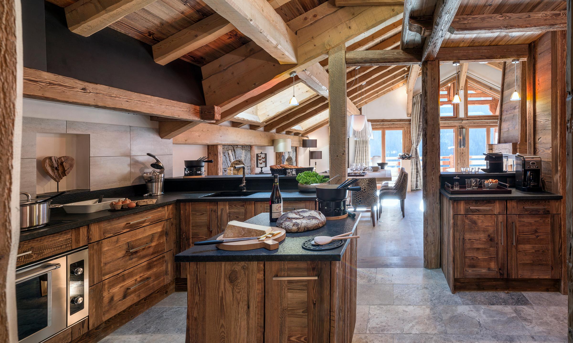 La Ferme de Juliette - Le Grand-Bornand - Été - Cuisine