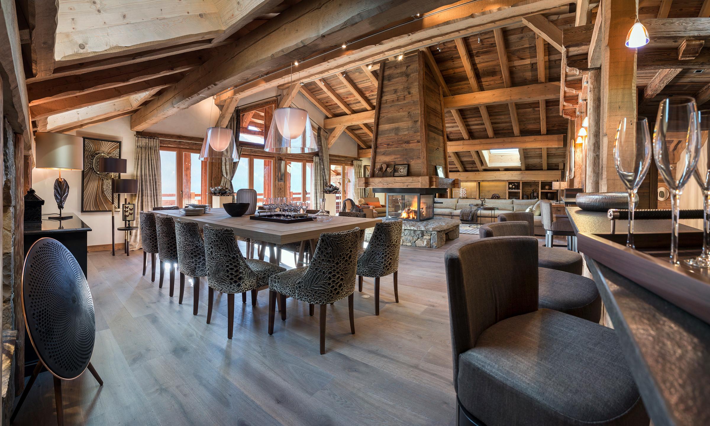 La Ferme de Juliette - Le Grand-Bornand - Été - Pièce à vivre