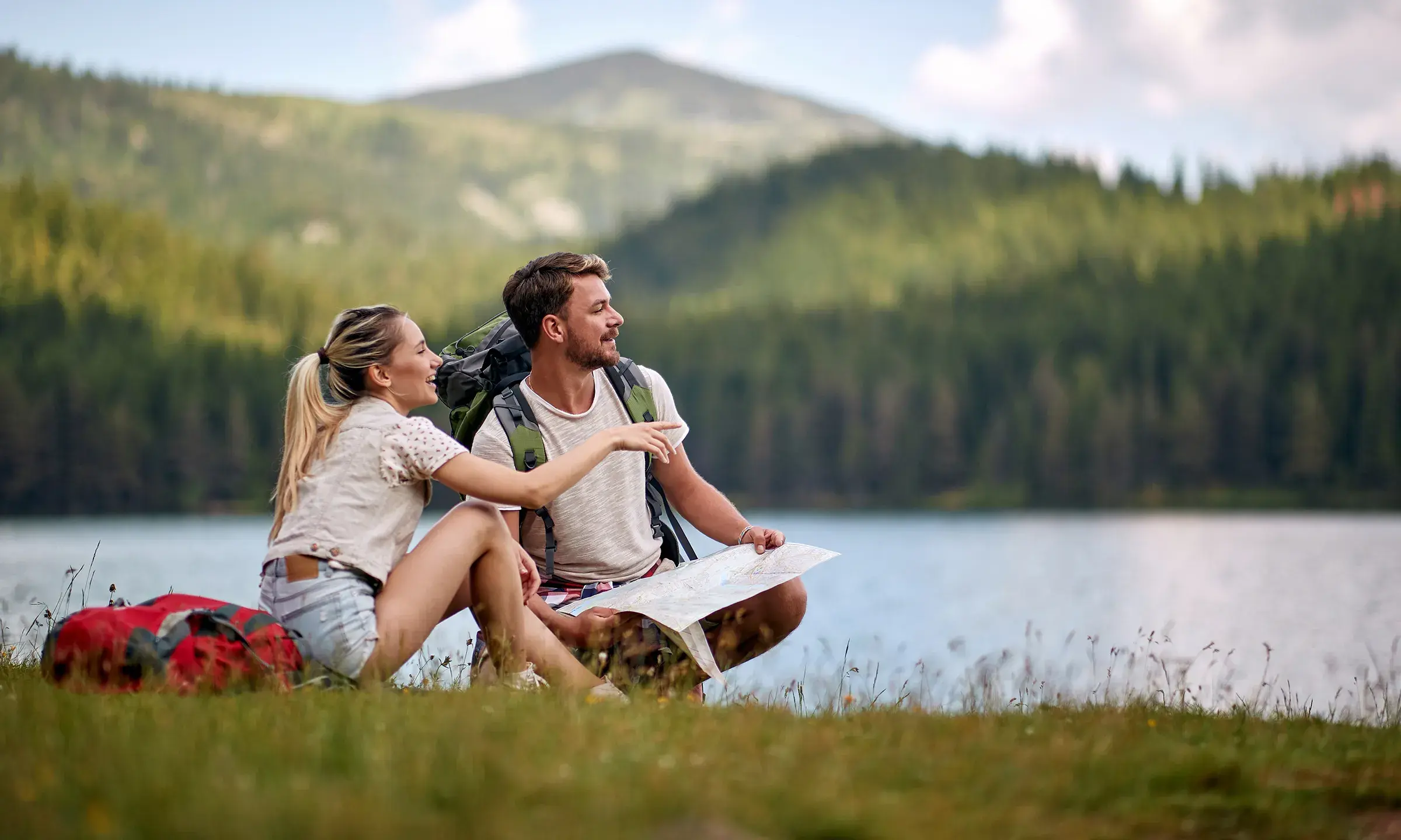 Un été dans le Massif de la Tarentaise-Vanoise, randonnée en couple