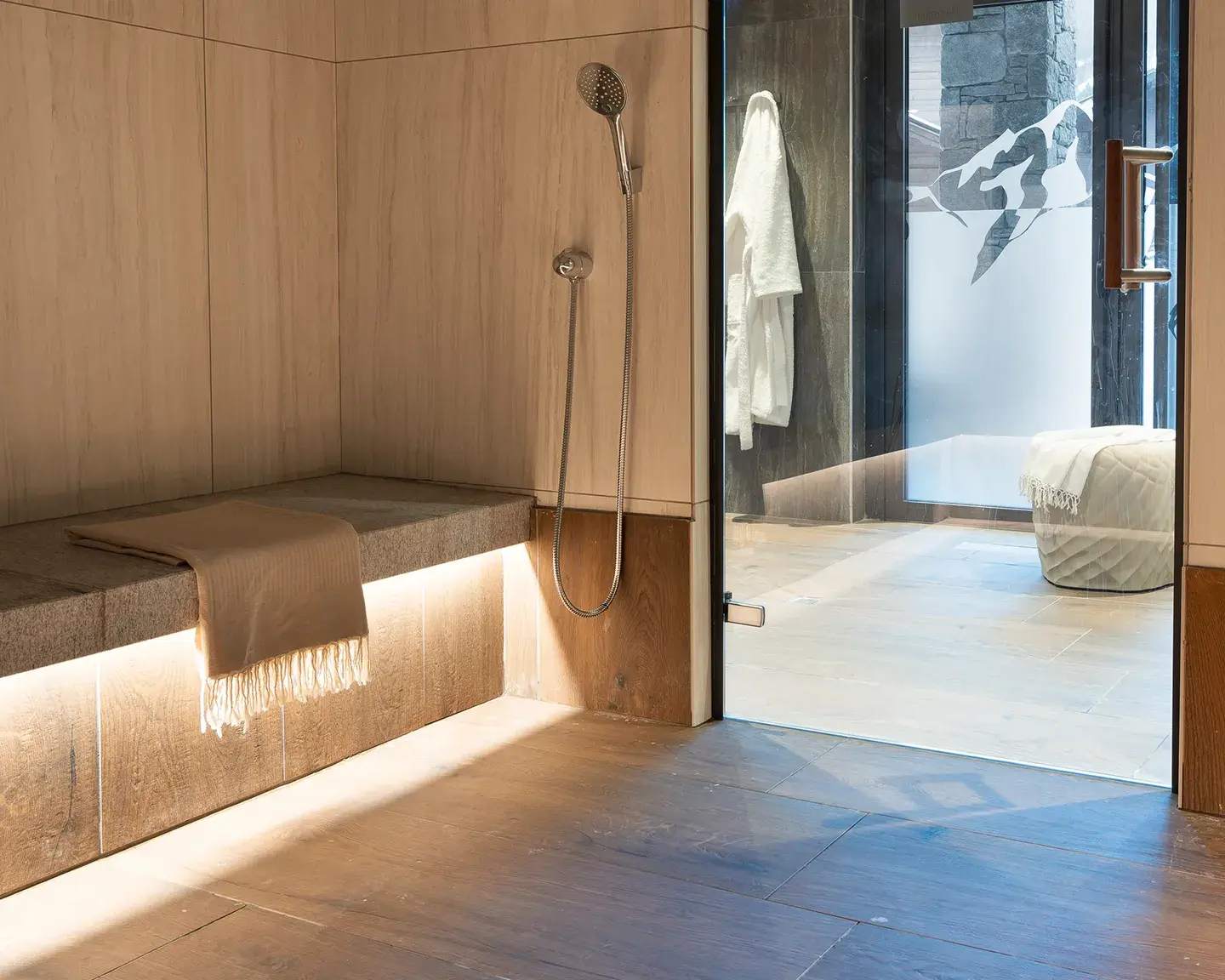 Hammam des Chalets Láska aux Contamines-Montjoie