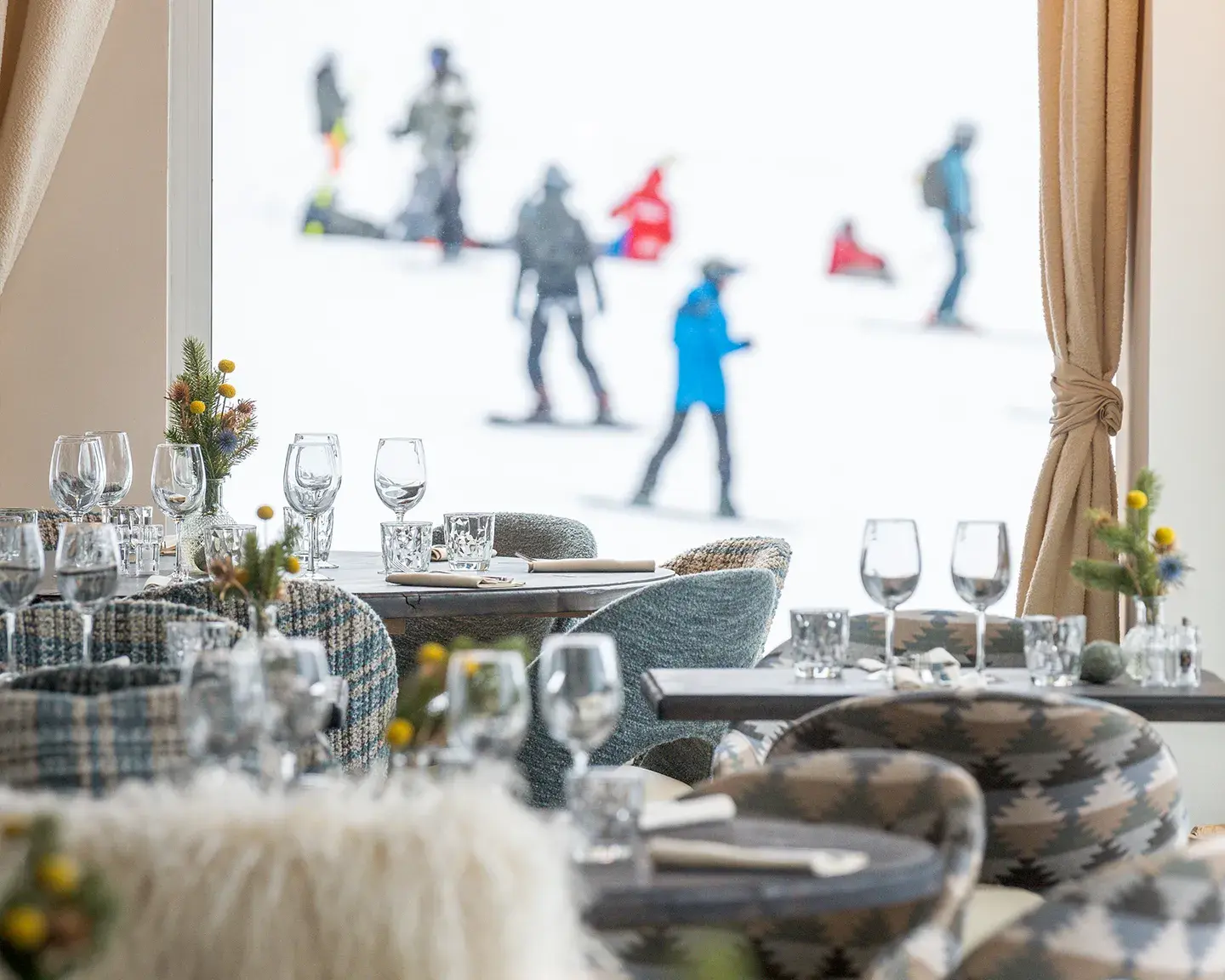 Restaurant le Bauhaus de l'hôtel & résidence Alhéna à Flaine