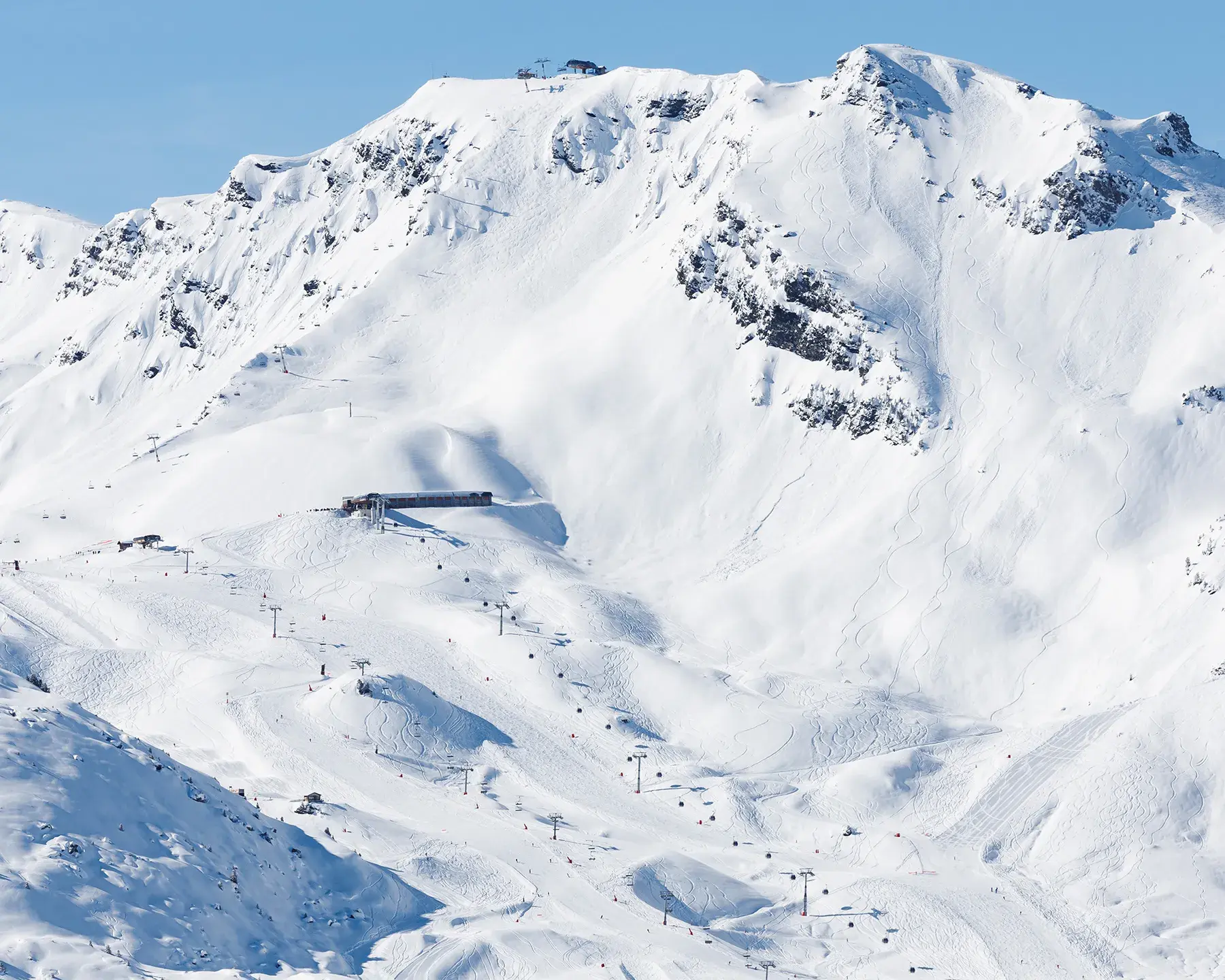 Les 3 Vallées - Méribel - Hiver - Domaine Skiable
