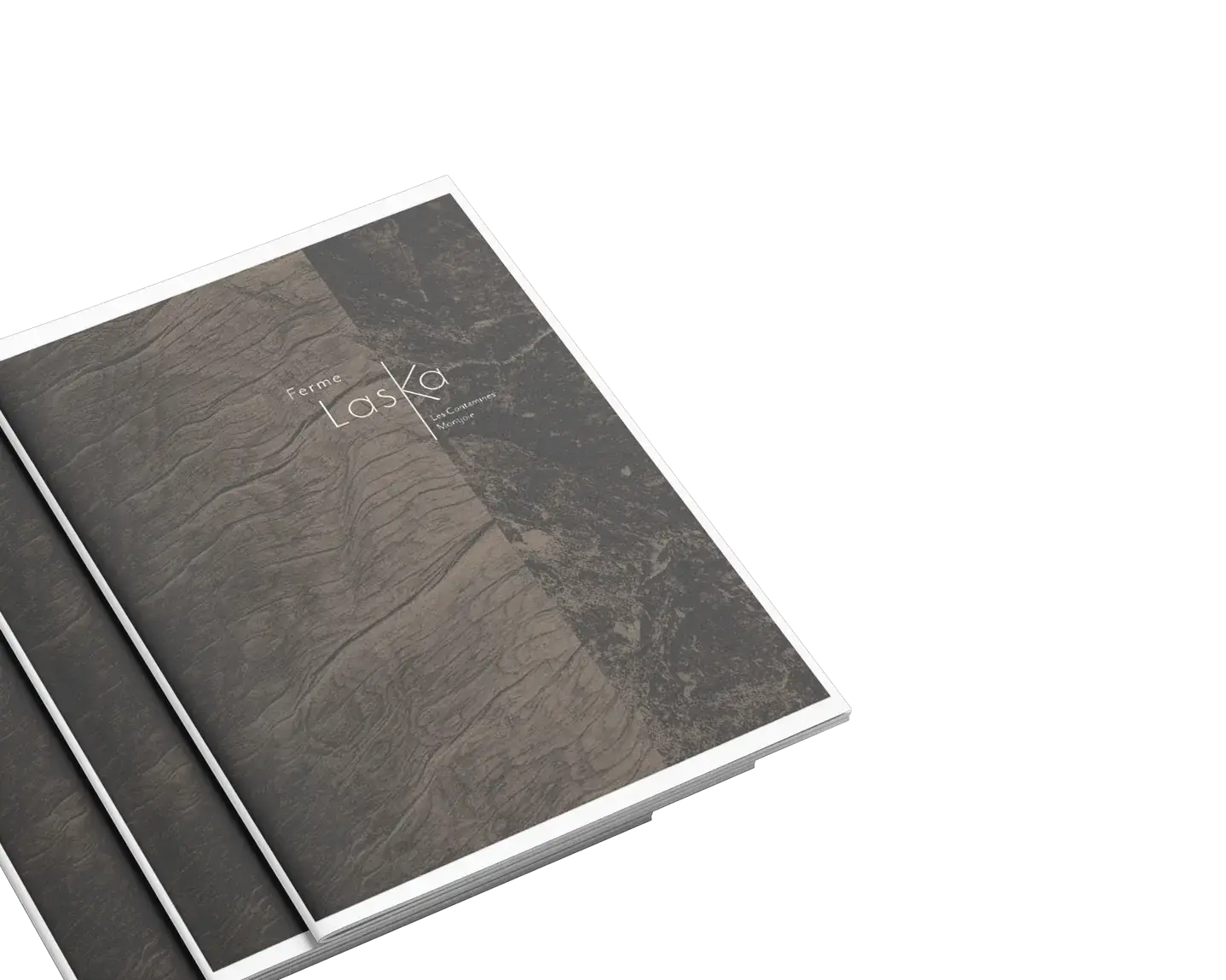 Couverture de la brochure de la Ferme Laska aux Contamines-Montjoie