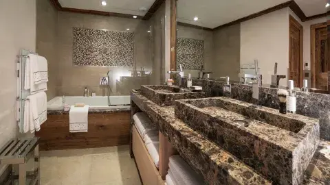 La Ferme de Juliette - Le Grand-Bornand - Salle de Bains - Baignoire